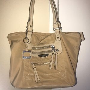 Tyler Rodan 'st. Lucia' Nylon Sand (Beige) Tote